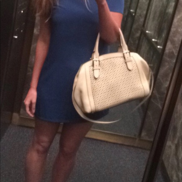 Kate Spade Perforated Leather Satchel - Picture 5 of 8